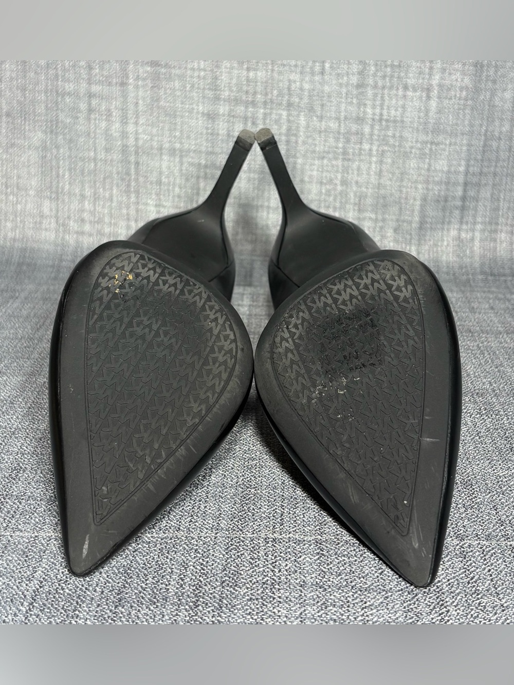 Michael Kors Alina Flex Pointed Toe Pumps Black Leather Size 9M - Picture 6 of 7